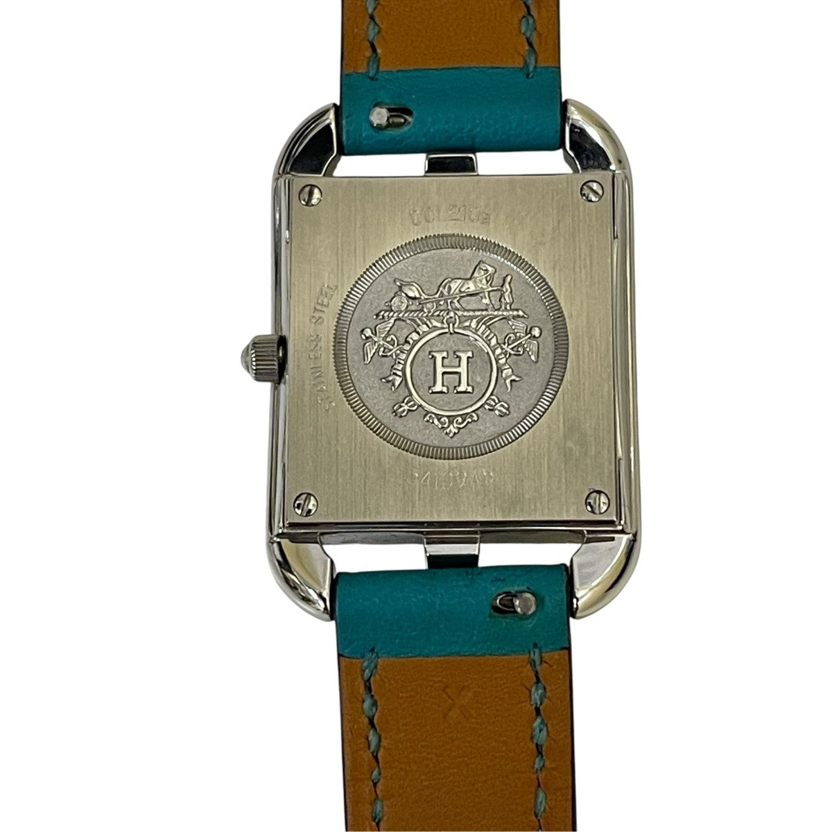 HERMES ケープコッドドゥブルトゥールクォーツ 時計CC1.210a 古着・中古-4枚目のアイテム画像