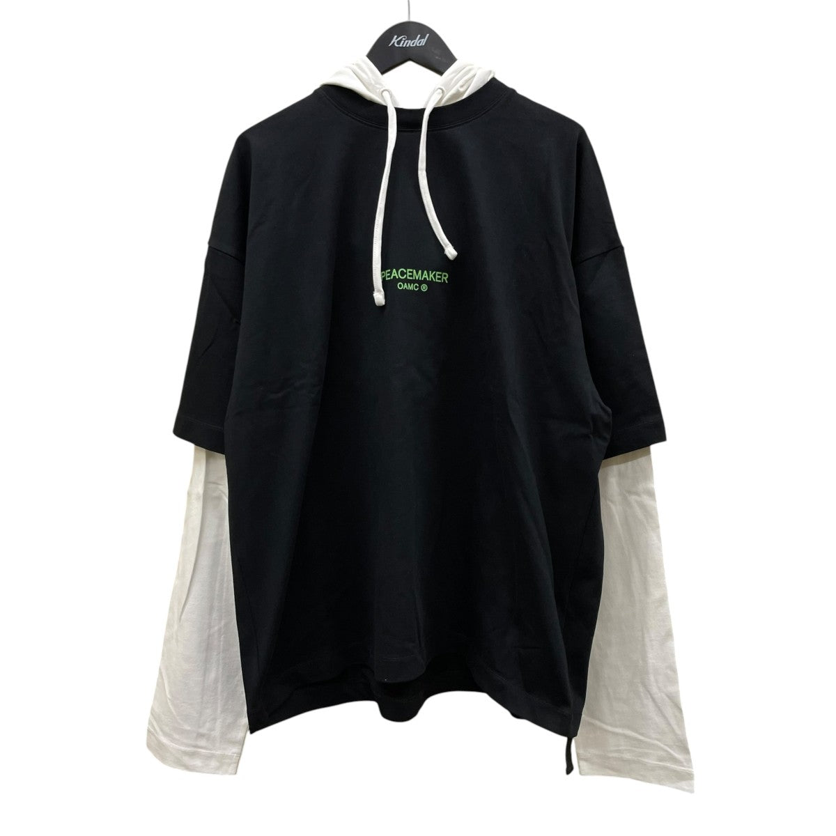 OAMC×PEACEMAKER 25AWHooded Tee Dynamo PrintパーカーPCM2OT08HJE00299 古着・中古-1枚目のアイテム画像