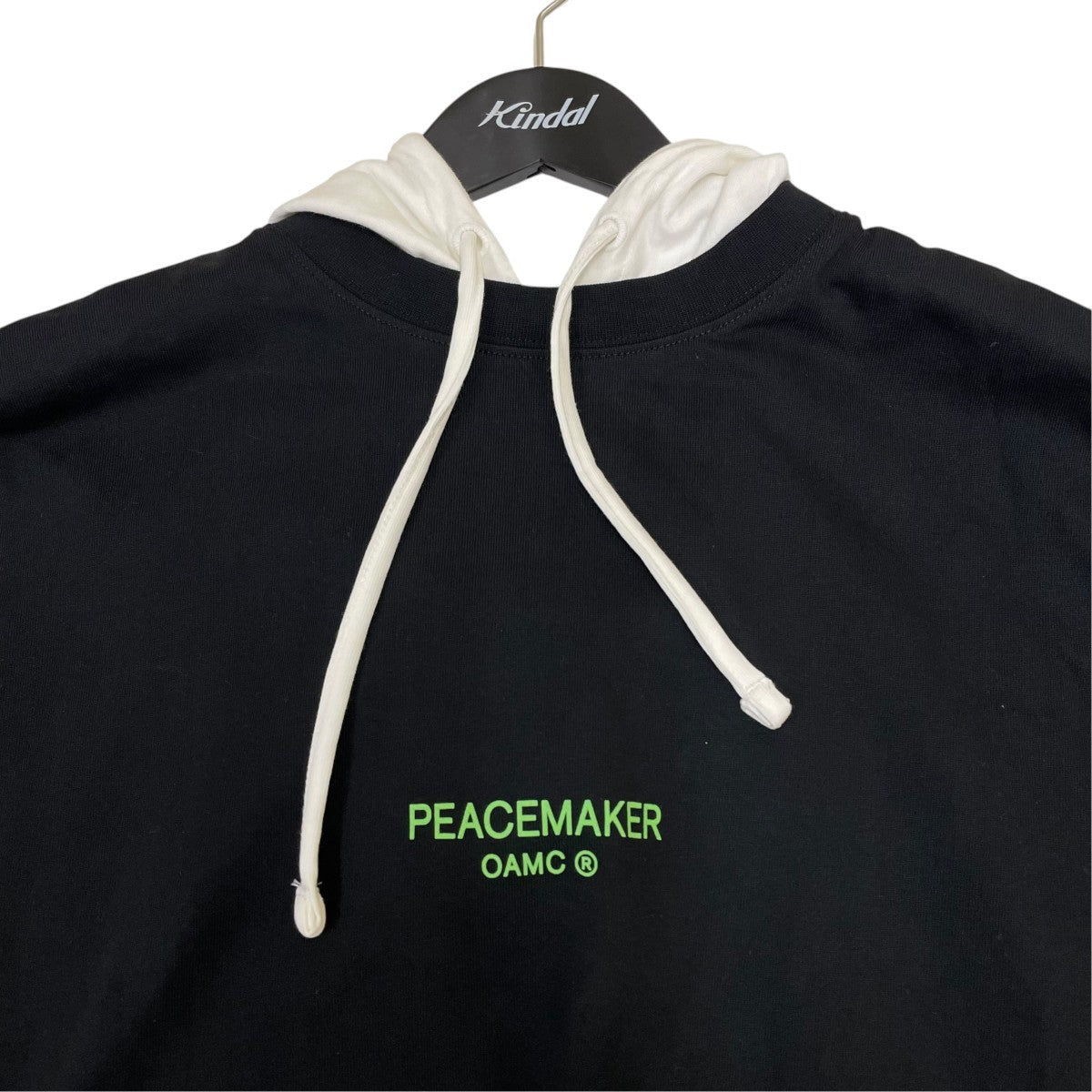 OAMC×PEACEMAKER 25AWHooded Tee Dynamo PrintパーカーPCM2OT08HJE00299 古着・中古-3枚目のアイテム画像