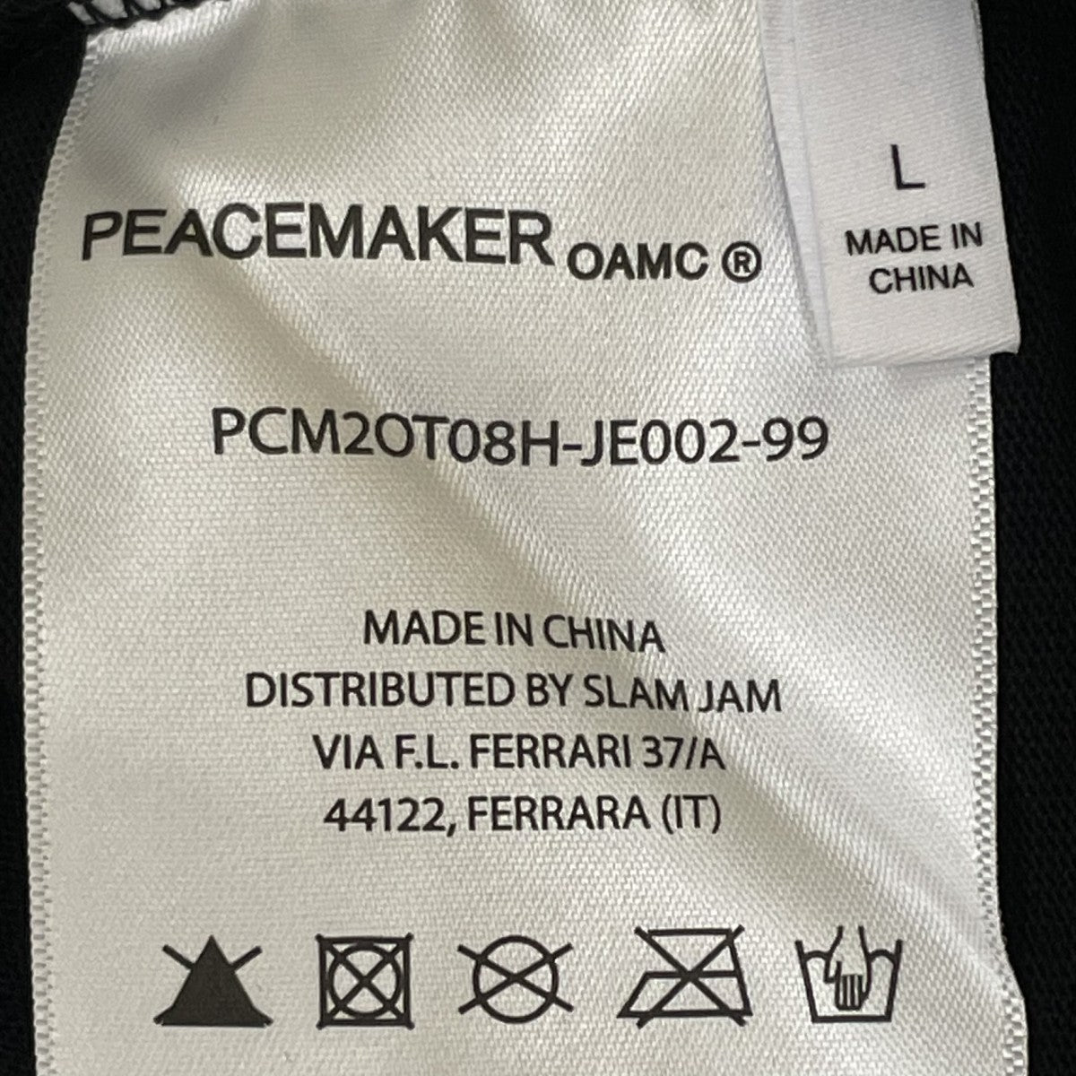 OAMC×PEACEMAKER 25AWHooded Tee Dynamo PrintパーカーPCM2OT08HJE00299 古着・中古-5枚目のアイテム画像