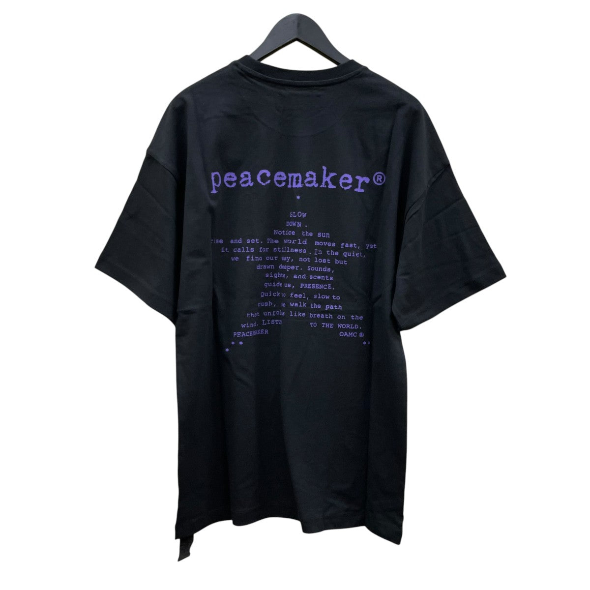 OAMC Loose Fit Tshirt Star PrintTシャツPCM2OT02LJE00299 古着・中古-2枚目のアイテム画像
