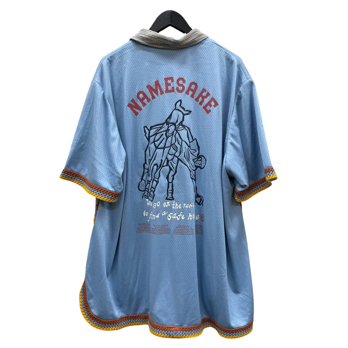 NAMESAKE BILL WARM UP SS SHIRT半袖シャツN3-AW23-N3-ST-03-A 古着・中古-2枚目のアイテム画像