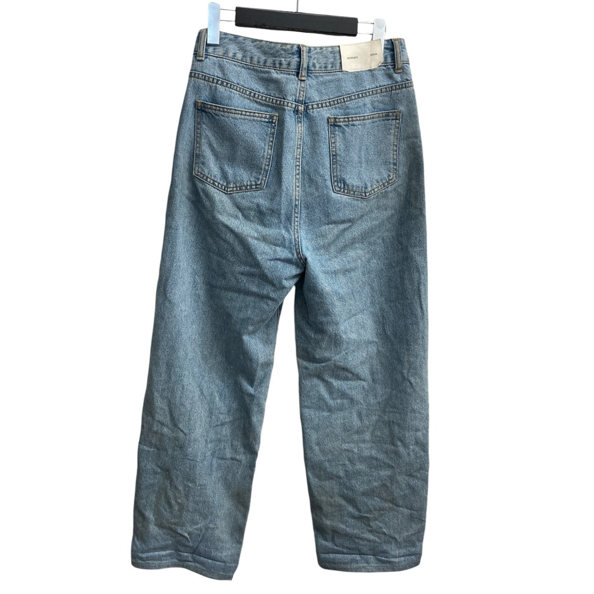 2タック ボリュームデニムパンツAM23SSW01DN
