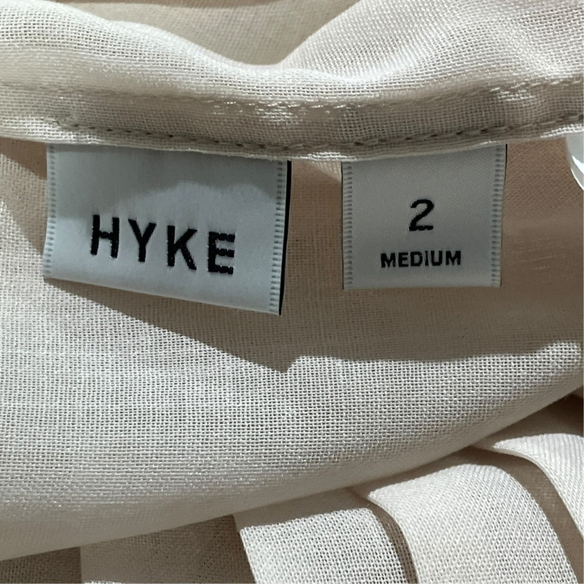 23SSSHIRRED VOILE DRESS長袖ワンピース231-16174