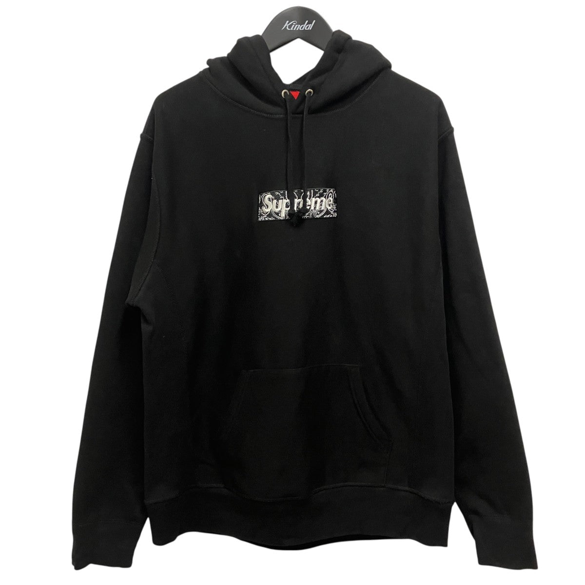 Supreme 19AWBandana Box Logo Hooded Sweatshirtパーカー 古着・中古-1枚目のアイテム画像