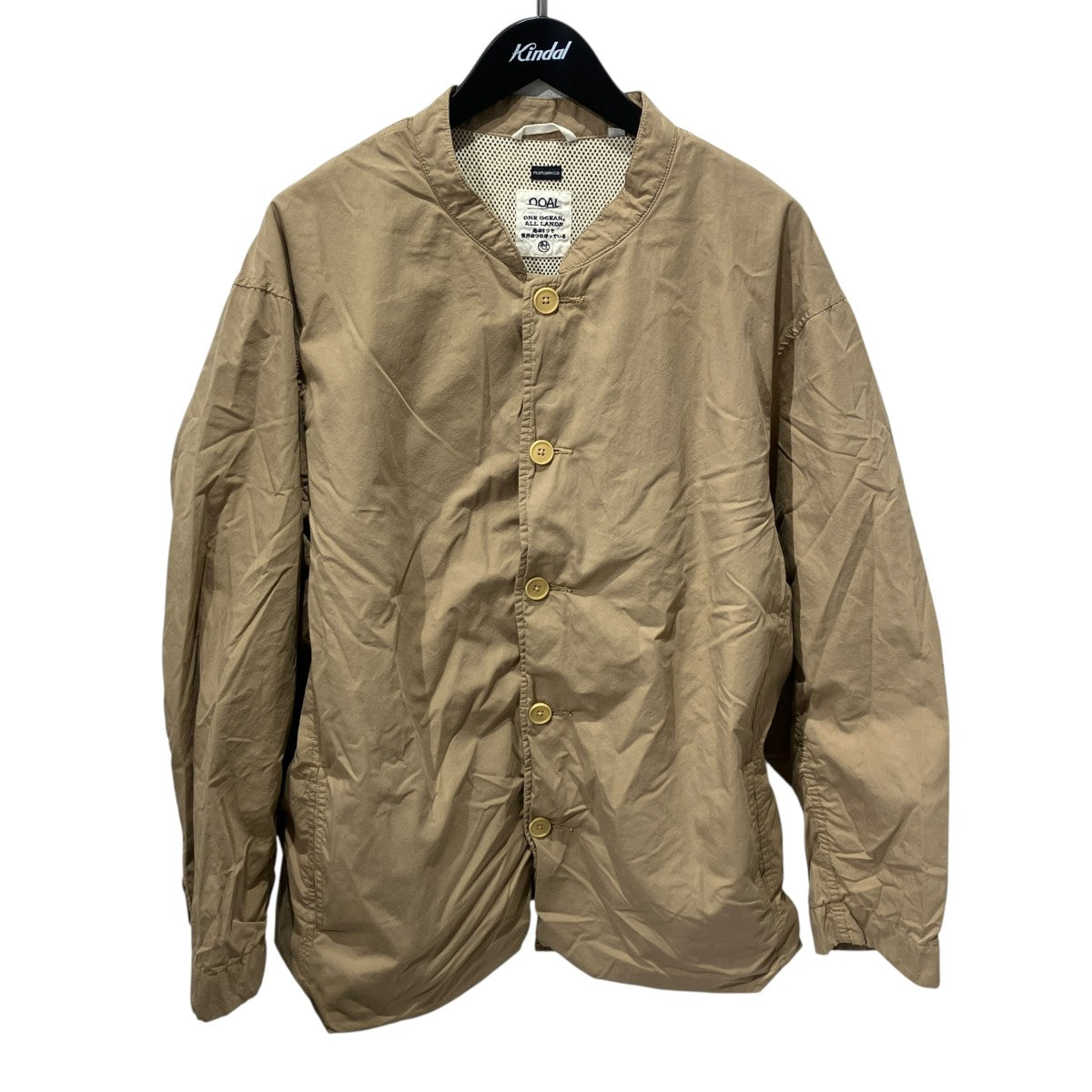 nanamica Band Collar JacketシャツジャケットSUAS339 古着・中古-1枚目のアイテム画像