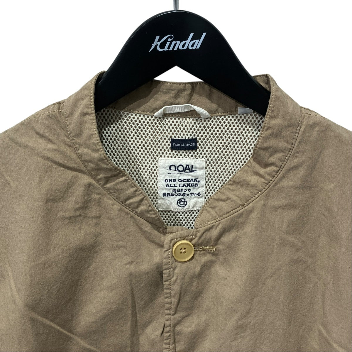 nanamica Band Collar JacketシャツジャケットSUAS339 古着・中古-3枚目のアイテム画像