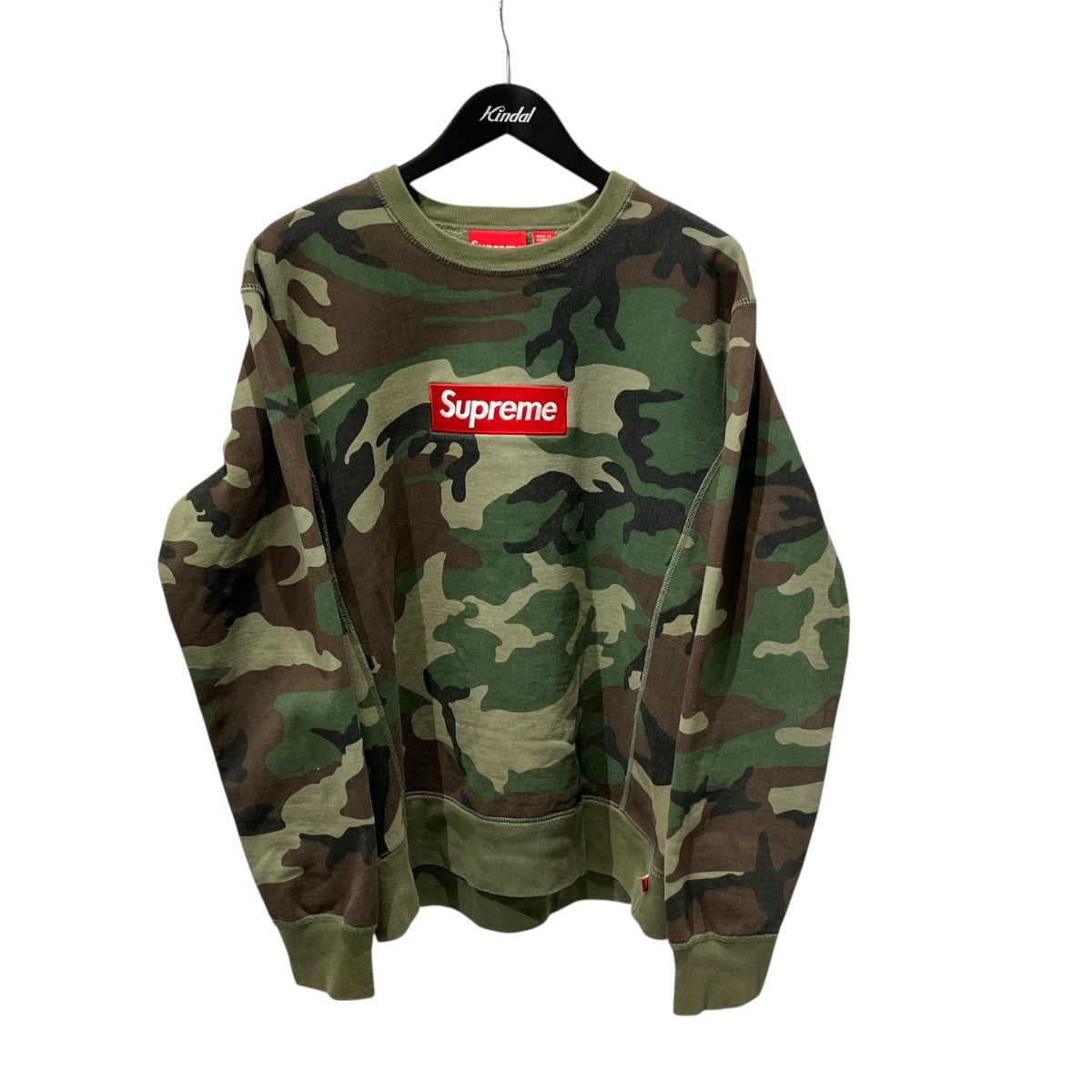 15AWBox Logo Crew Neck Camoスウェット