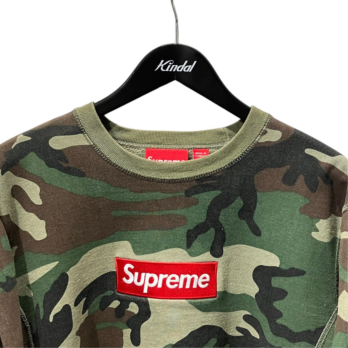 15AWBox Logo Crew Neck Camoスウェット