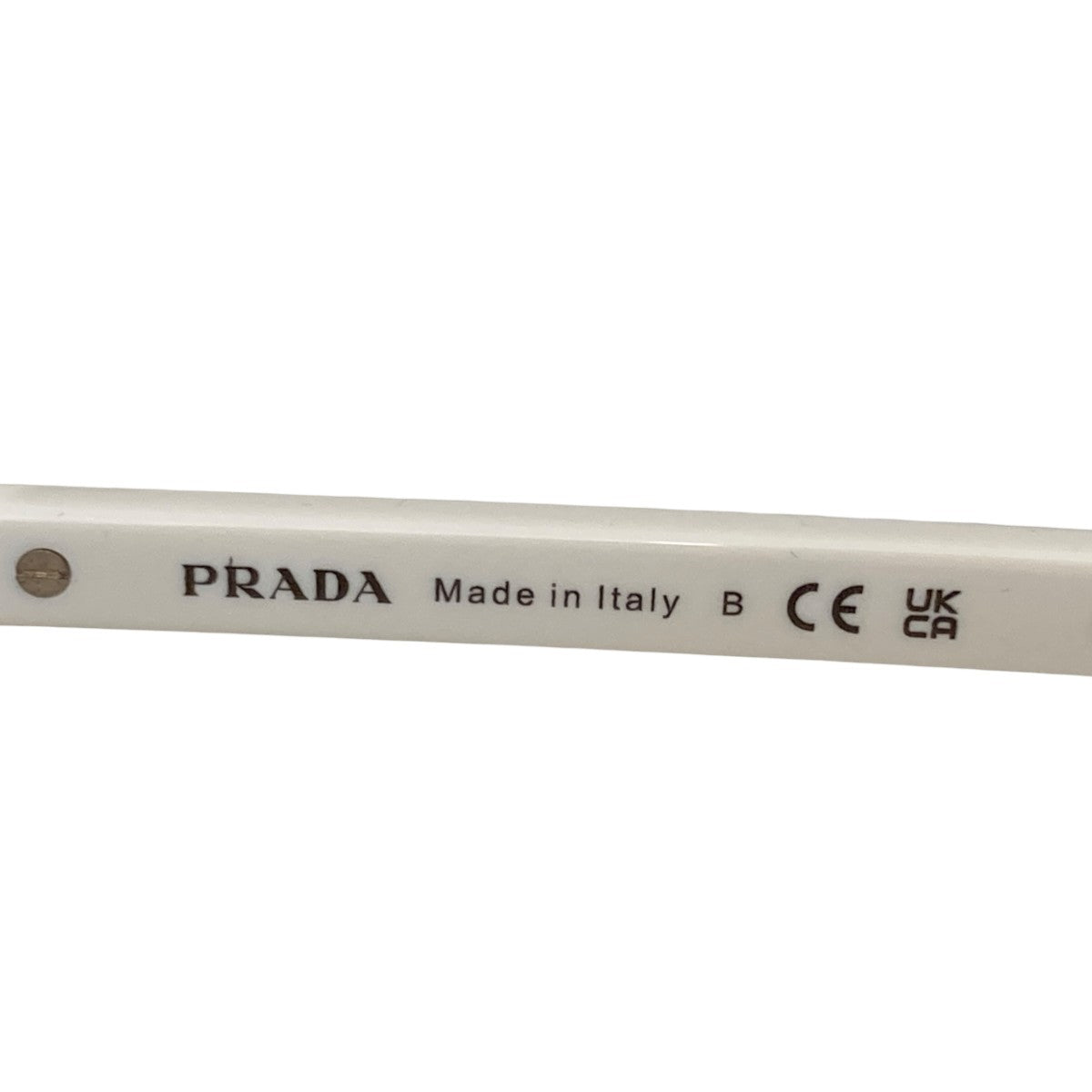 PRADA Sunglasses with The Iconic Metal Plaque Ardesia Cristoサングラスsprb15-f