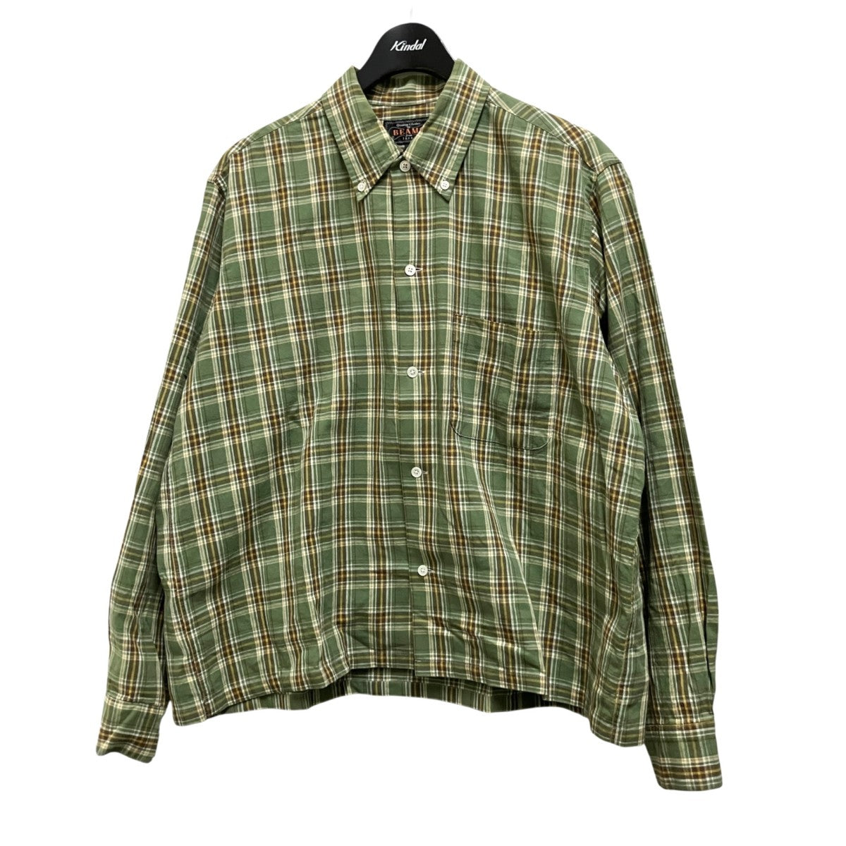 Open B．D． Panama Plaidネルシャツ38 11 0914 139