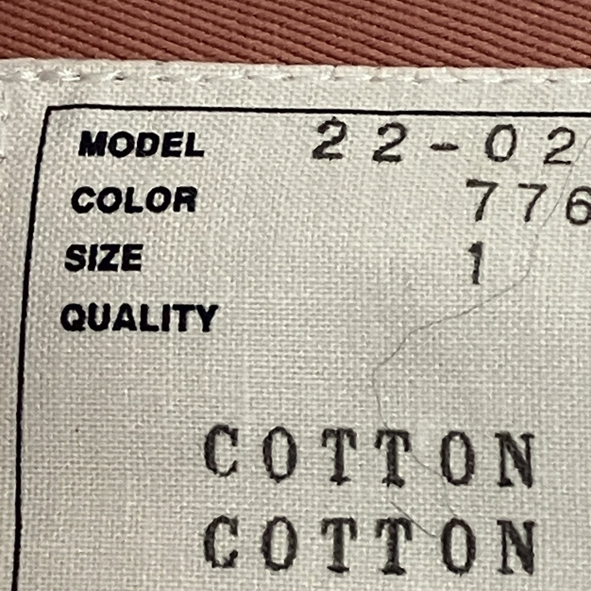 22AWCOTTON CHINO SHIRTシャツジャケット22-02820M