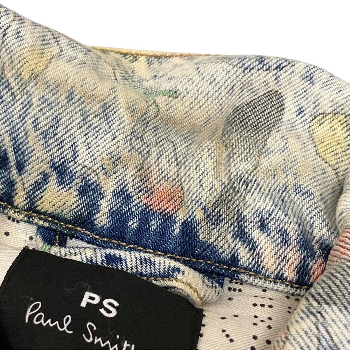 Bleach Denim FloralデニムジャケットPY-5Y30113