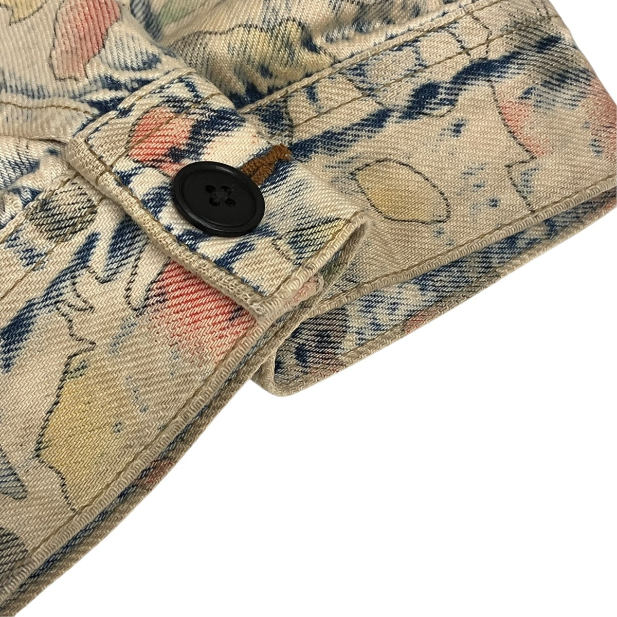 Bleach Denim FloralデニムジャケットPY-5Y30113