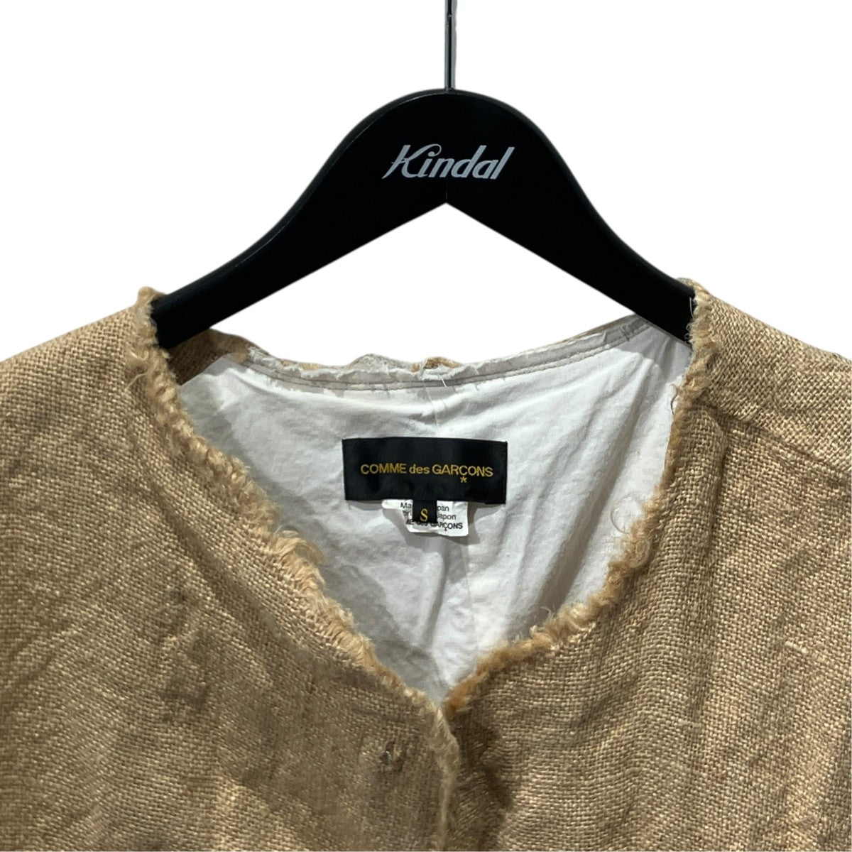 26SSカットオフリネンベストGQ-J034