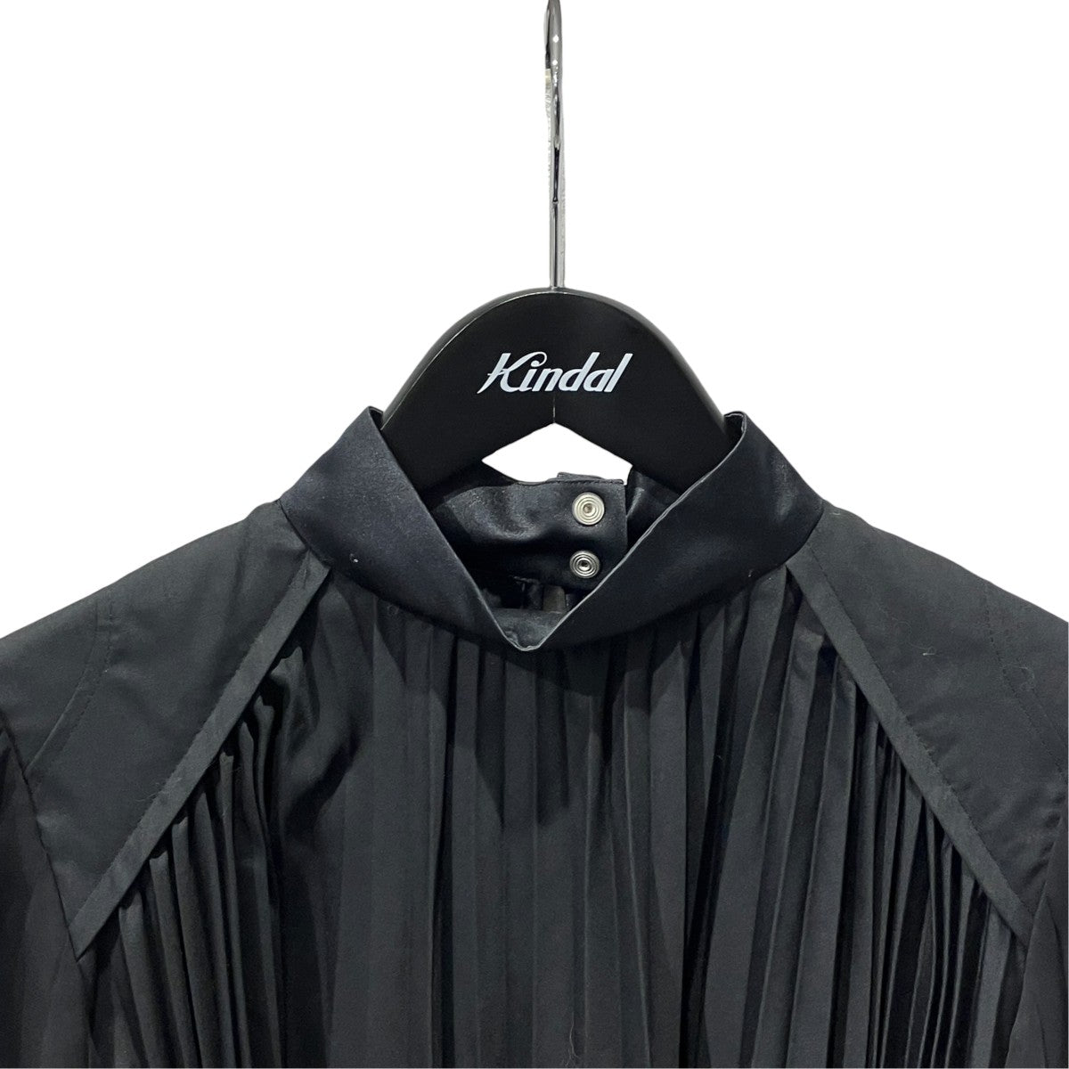 sacai(サカイ) ハイネックプリーツブラウスプリーツブラウス23-06825
