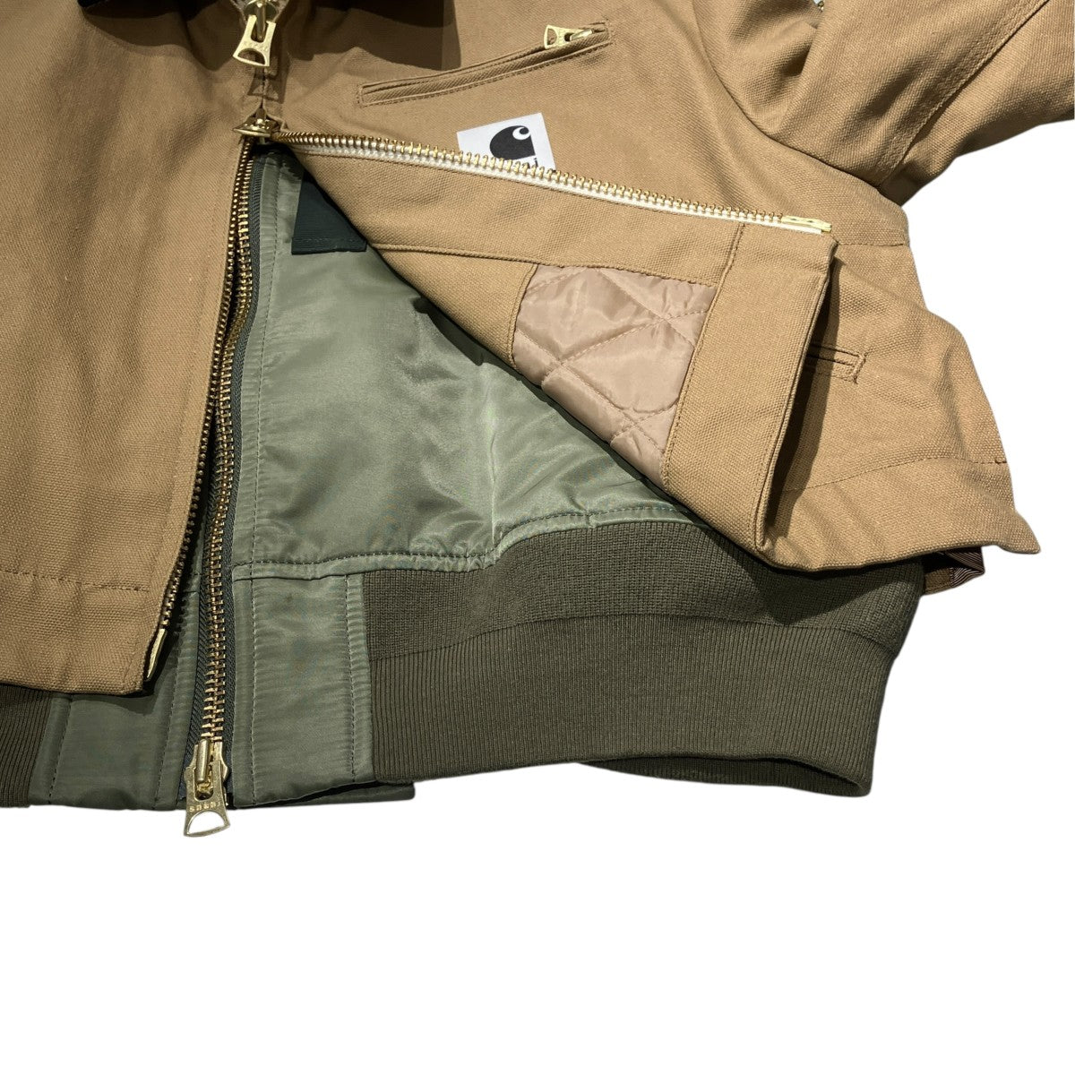 Canvas MA-1 Jacket Detroitジャケット23-06741