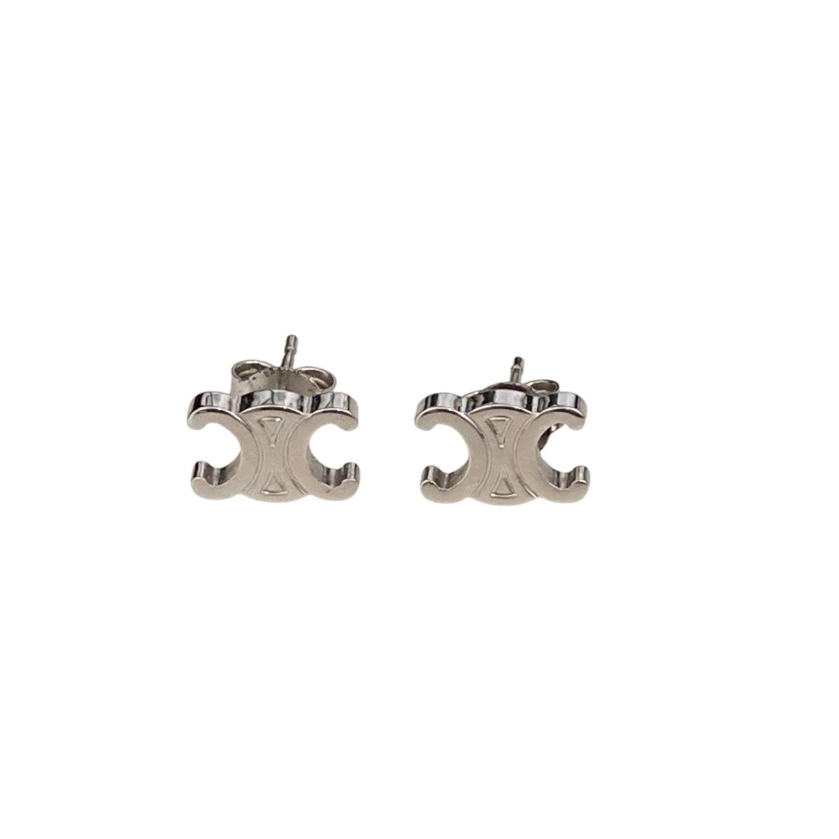 トリオンフ スタッズ ／ ロジウムフィニッシュ ブラスピアス461CY6BRA.36SI