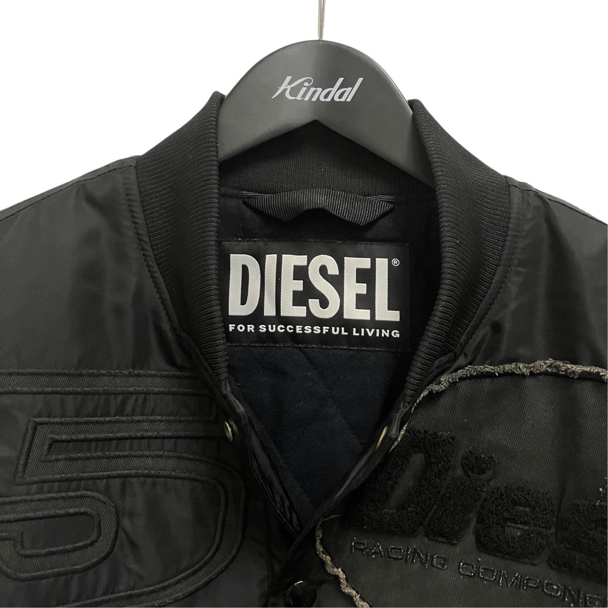 DIESEL(ディーゼル) スタジャンA04982 A04982 ブラック サイズ M