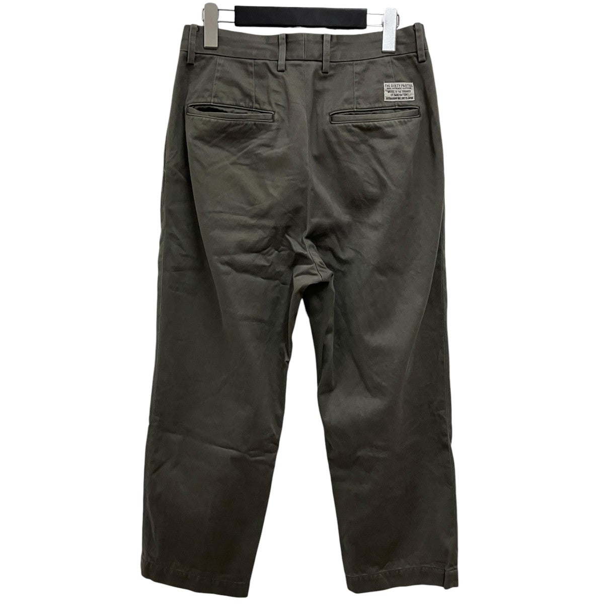 DOUBLE PLEATED CHINOタックパンツ