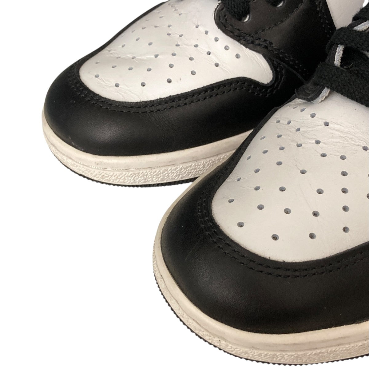 AIR JORDAN 1 HI 85 BLACK SUMMIT WHITEハイカットスニーカー