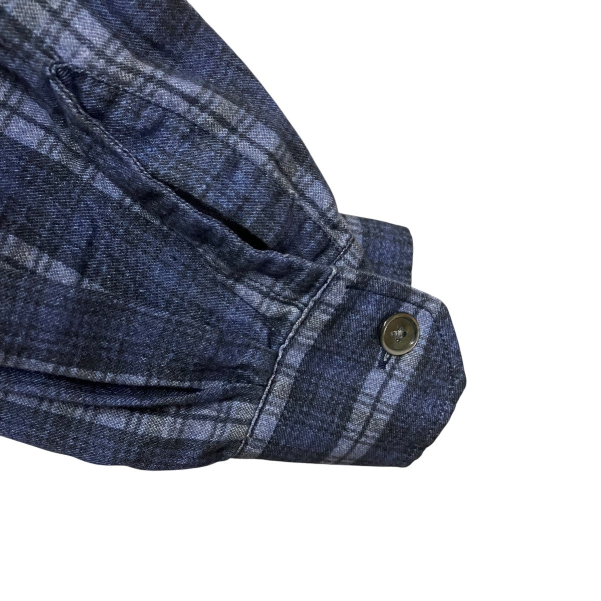 26SSBORROWED SHIRTチェック長袖シャツM2262BCP