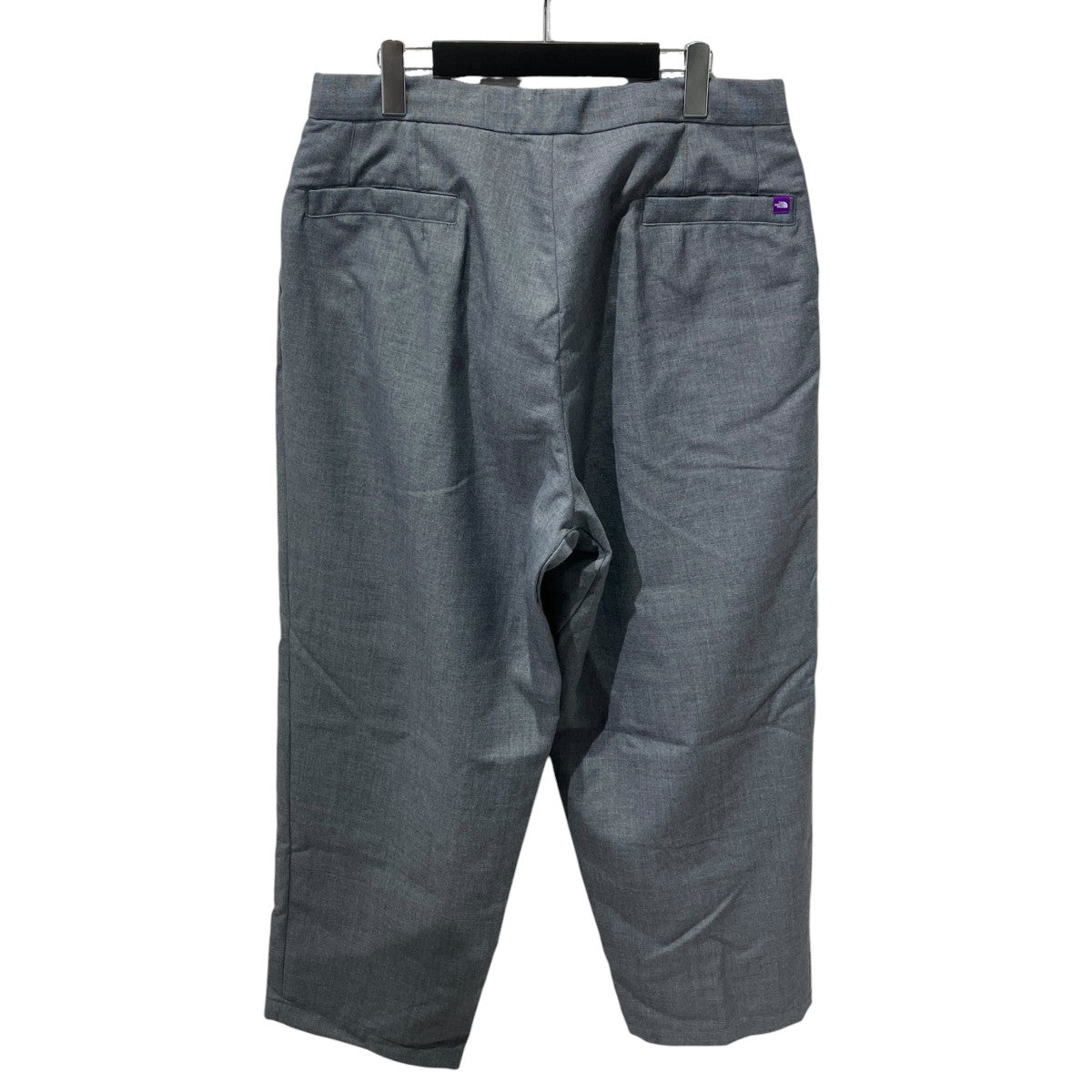 THE NORTHFACE PURPLELABEL Polyester Wool Oxford Wide Tapered Field PantsタックパンツN24FC083 古着・中古-2枚目のアイテム画像