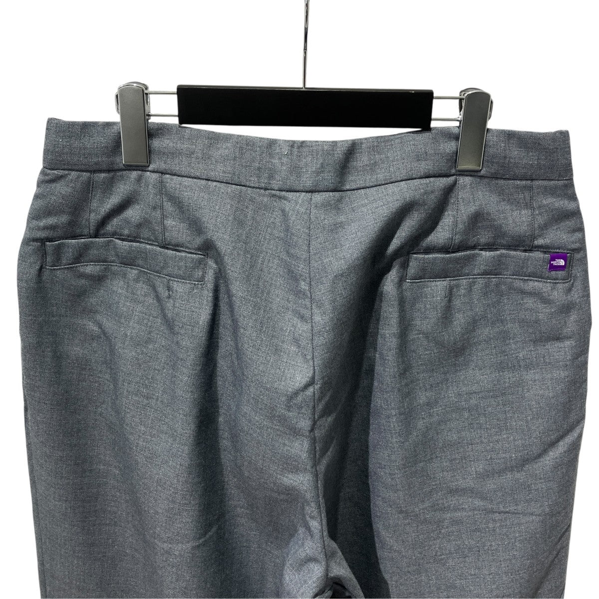 THE NORTHFACE PURPLELABEL Polyester Wool Oxford Wide Tapered Field PantsタックパンツN24FC083 古着・中古-4枚目のアイテム画像