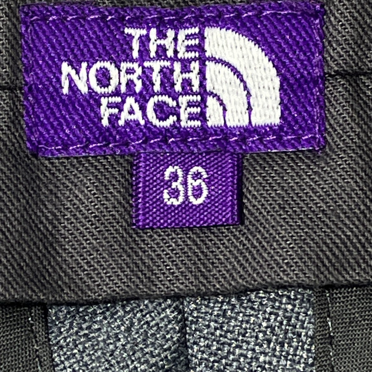 THE NORTHFACE PURPLELABEL Polyester Wool Oxford Wide Tapered Field PantsタックパンツN24FC083 古着・中古-7枚目のアイテム画像