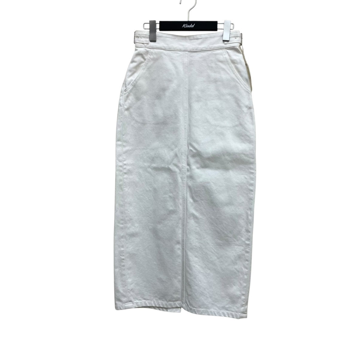 デニムスカート8224-243-0257 DENIM TIGHT LONG SKIRT
