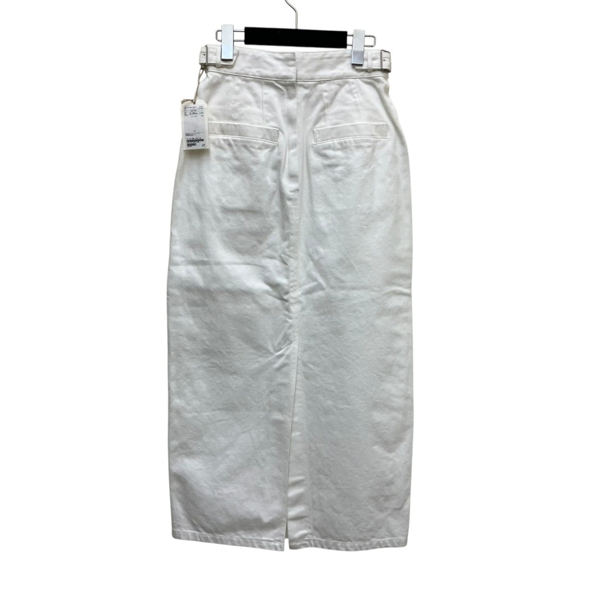 デニムスカート8224-243-0257 DENIM TIGHT LONG SKIRT
