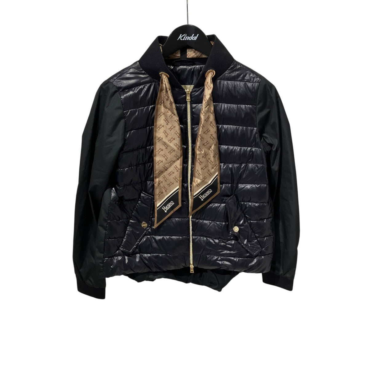 SCARF INTEGRATED DOWN JACKETダウンジャケットPI1268D