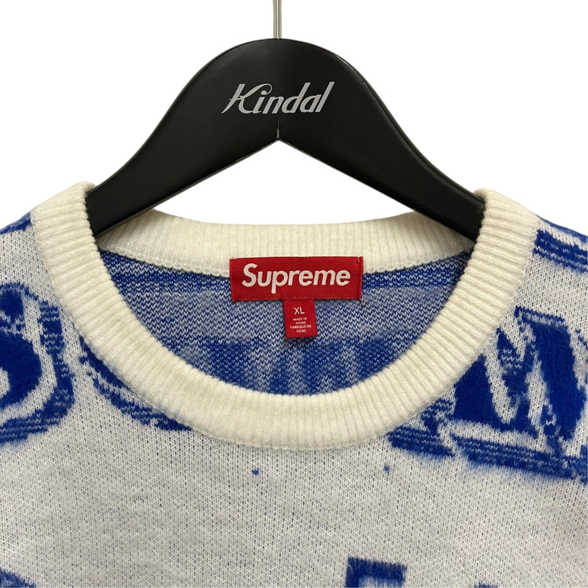Supreme 25SSMoney Sweater White厚手ニット 古着・中古-3枚目のアイテム画像