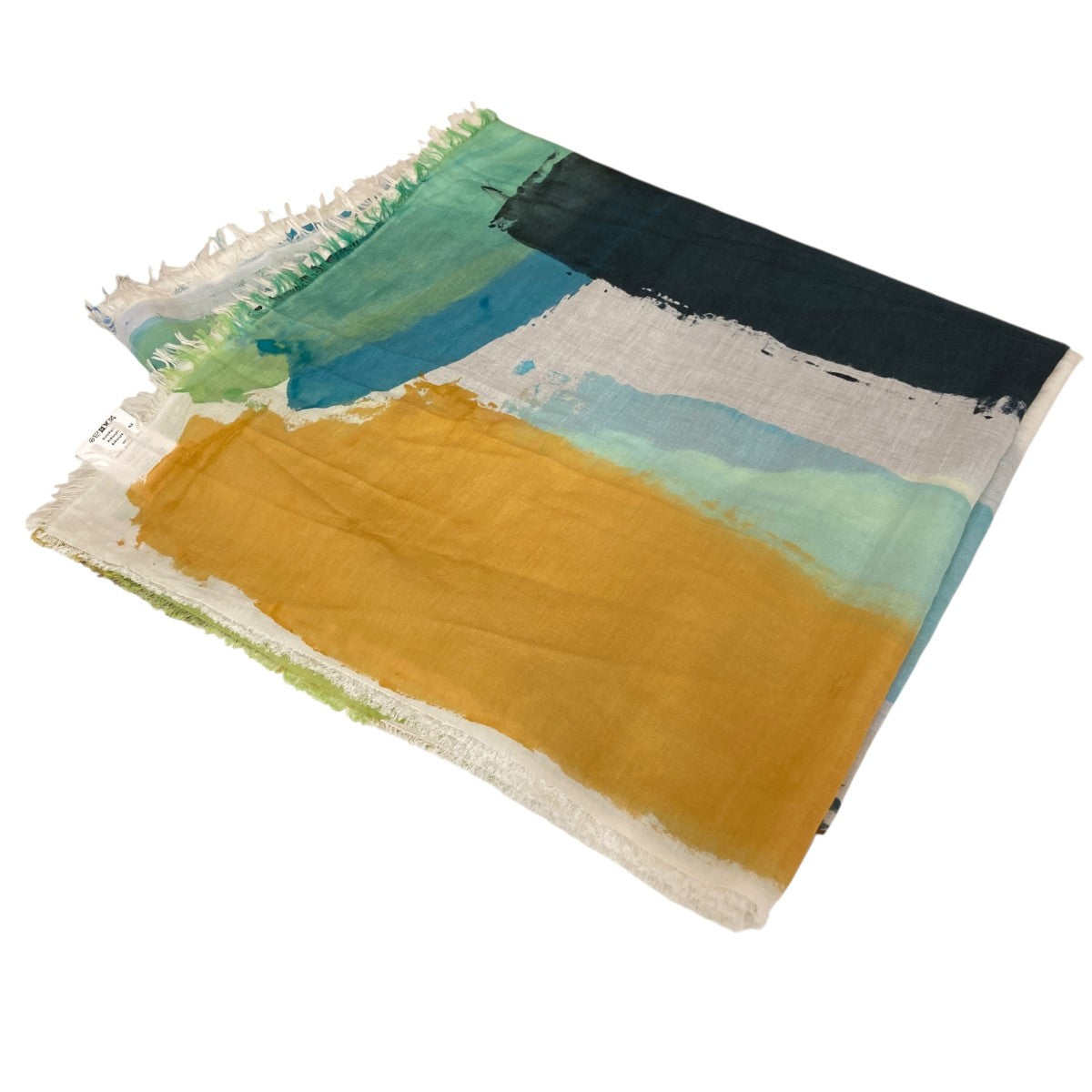 Watercolor Print StoleストールE18 2087