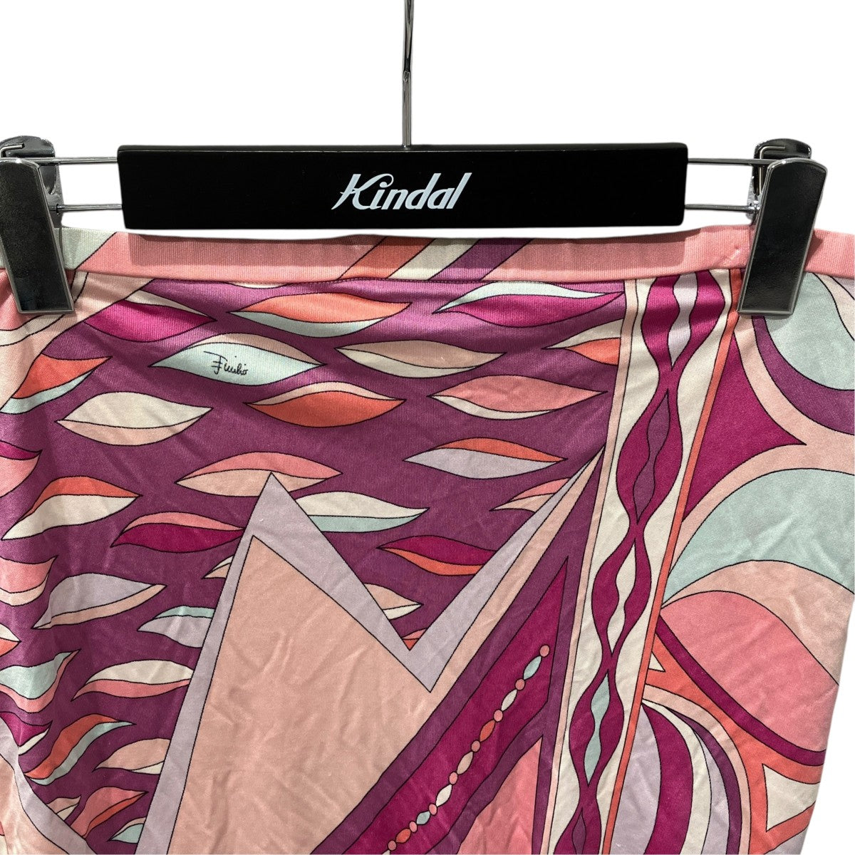 Emilio Pucci シルクスカート21RV39 古着・中古-3枚目のアイテム画像