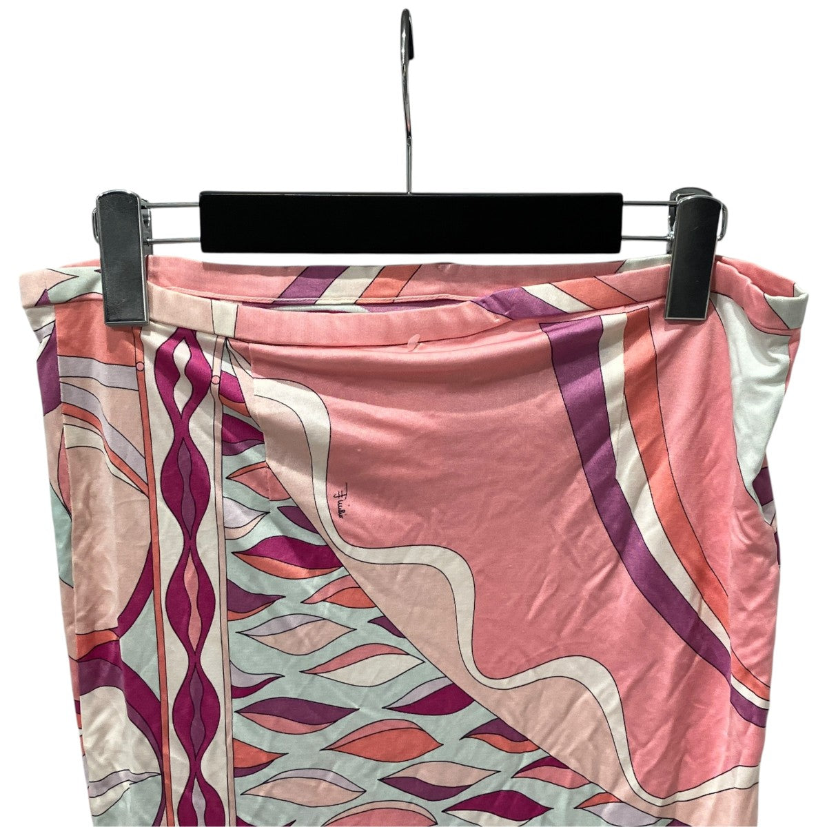 Emilio Pucci シルクスカート21RV39 古着・中古-4枚目のアイテム画像