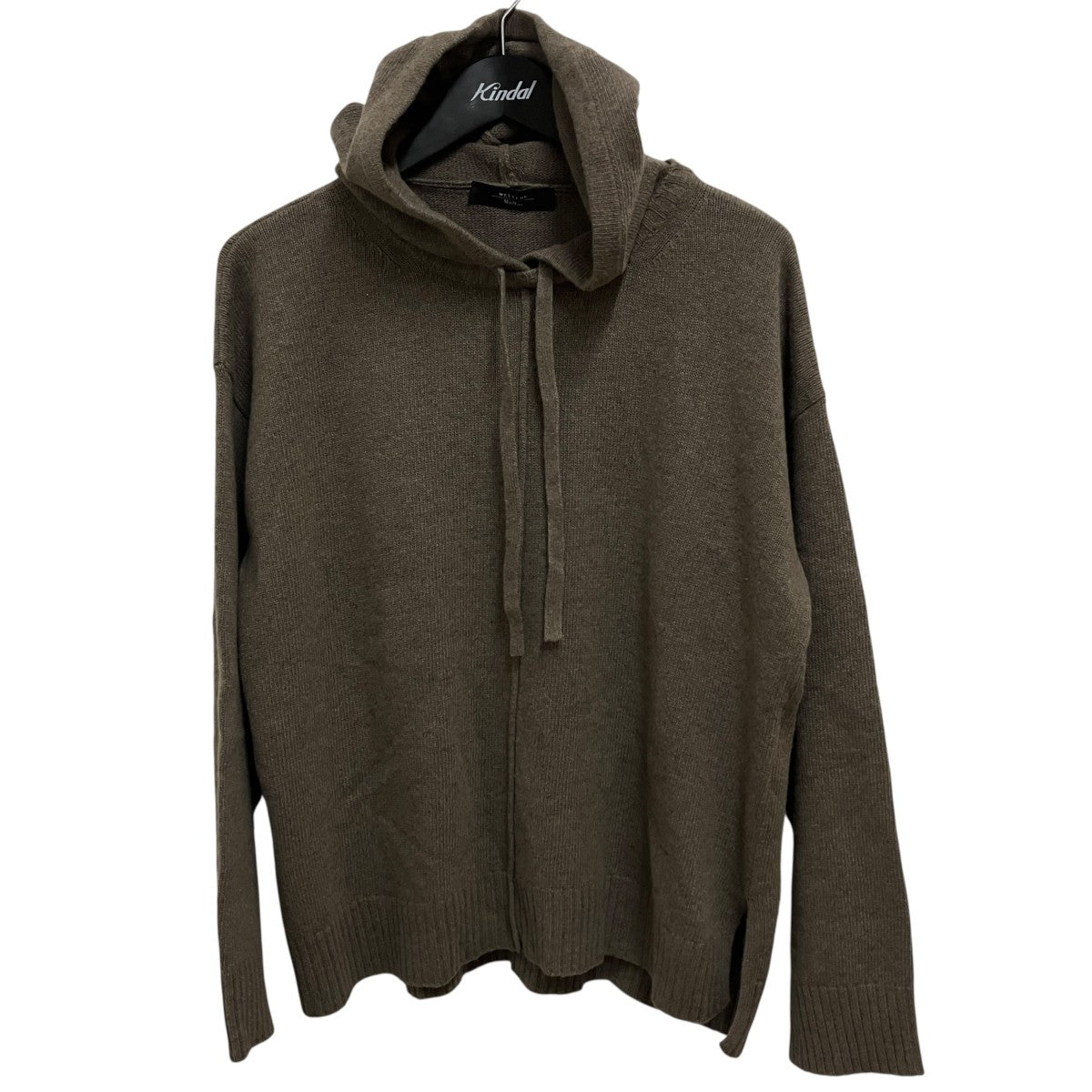 WOOL KNIT PULLOVERニットパーカー2425366142