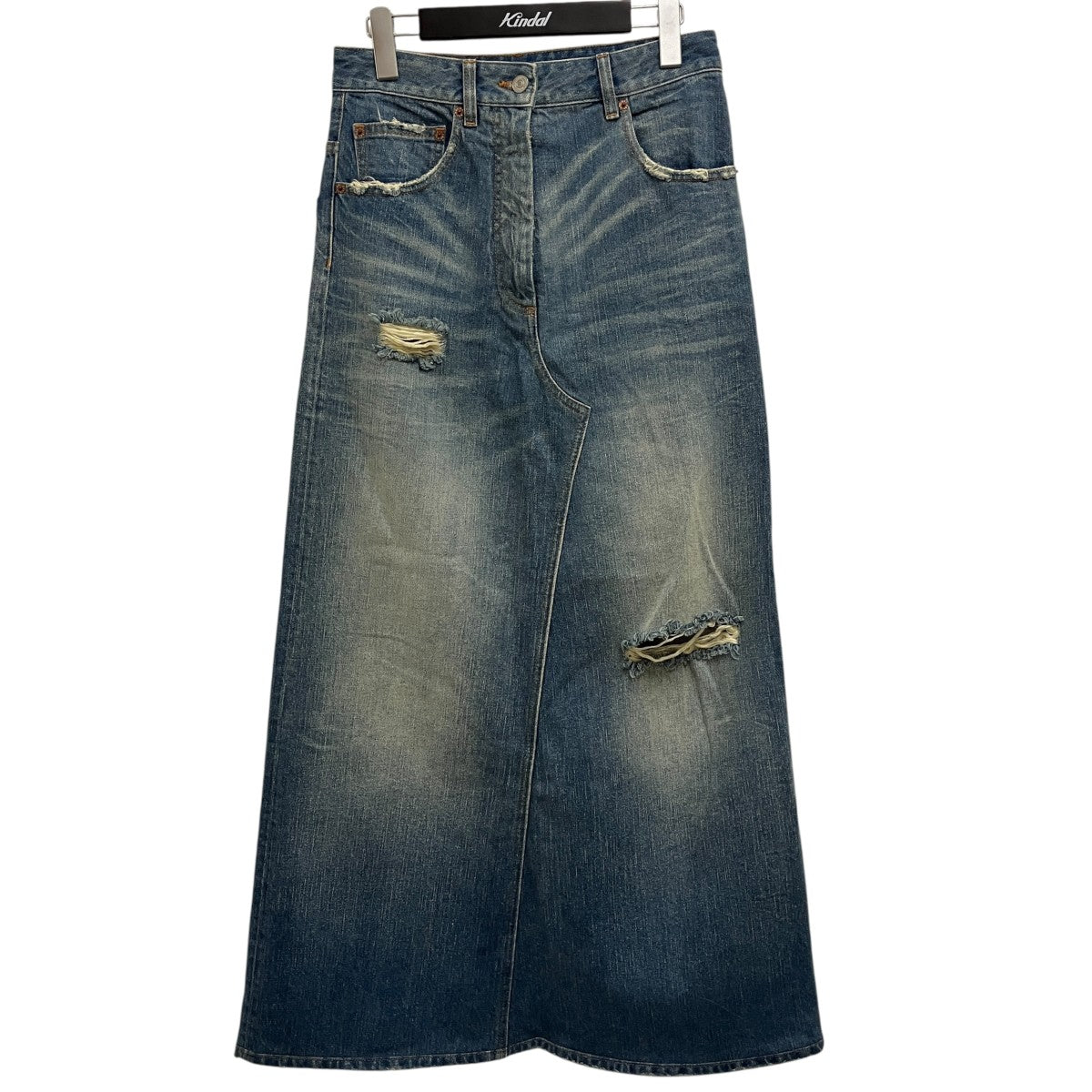 25SSDenim Maxi SkirtデニムスカートS52MI0016
