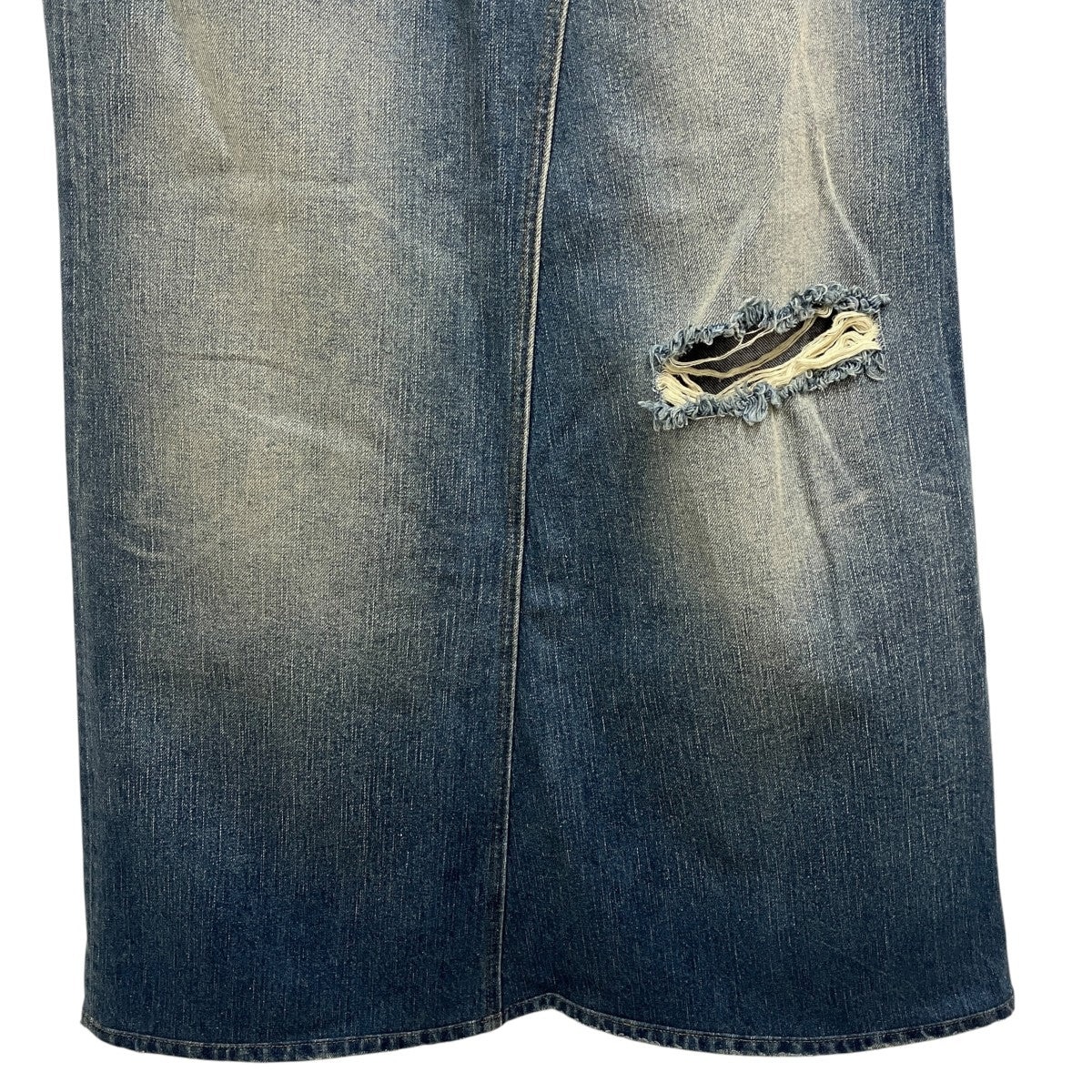 25SSDenim Maxi SkirtデニムスカートS52MI0016