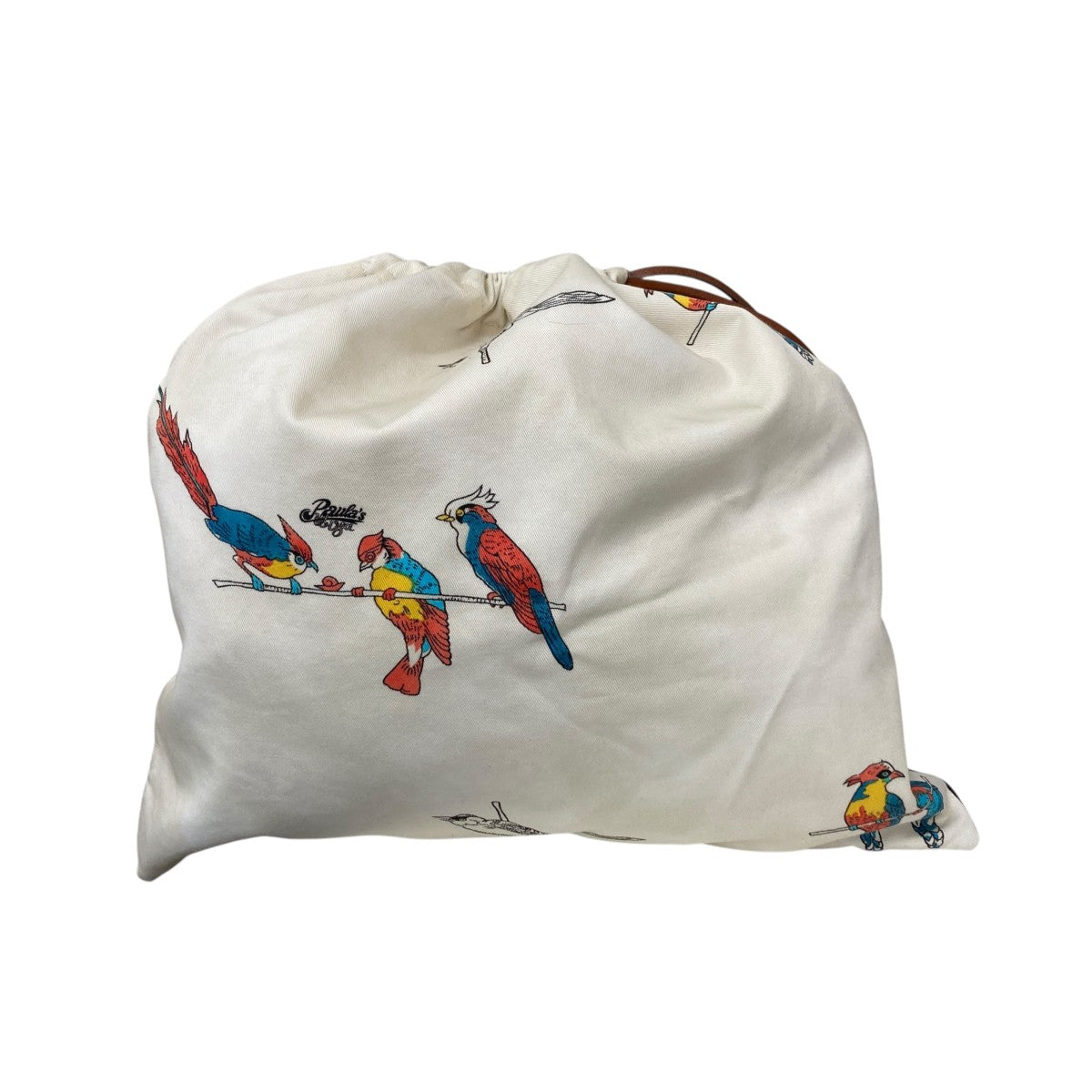 Drawstring Pouch Parrots巾着バックC822057X08