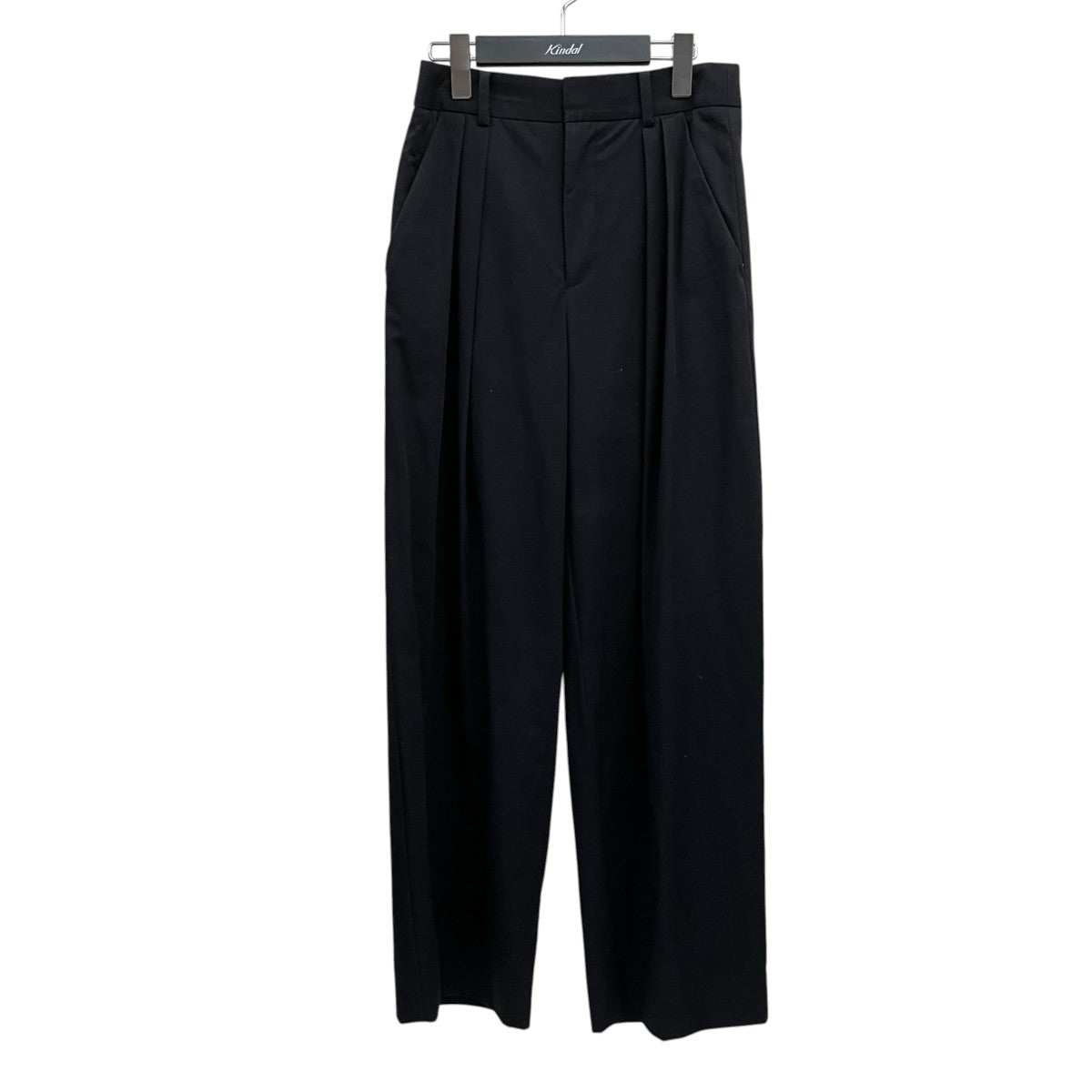 caban 24SSコットンツイル タックドテーパードパンツタックパンツ39-04-31-04003 古着・中古-1枚目のアイテム画像