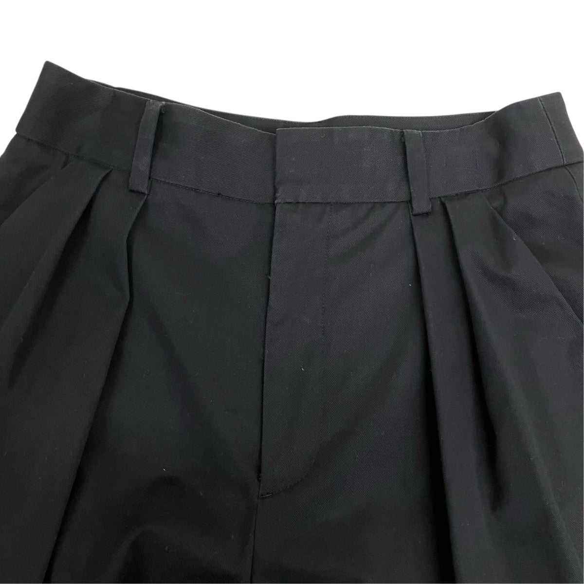 caban 24SSコットンツイル タックドテーパードパンツタックパンツ39-04-31-04003 古着・中古-3枚目のアイテム画像