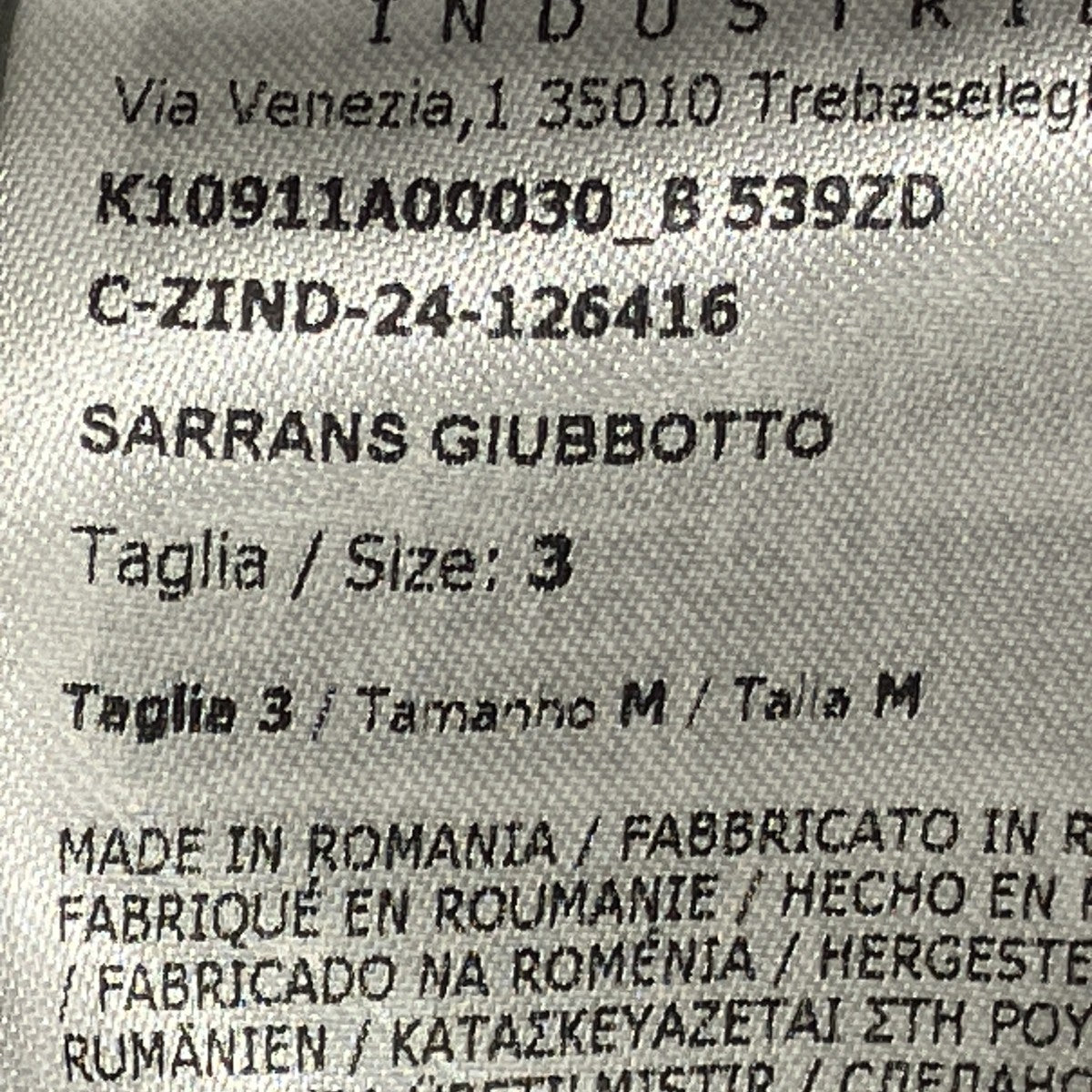 SARRANS GIUBBOTTOナイロンダウンジャケット