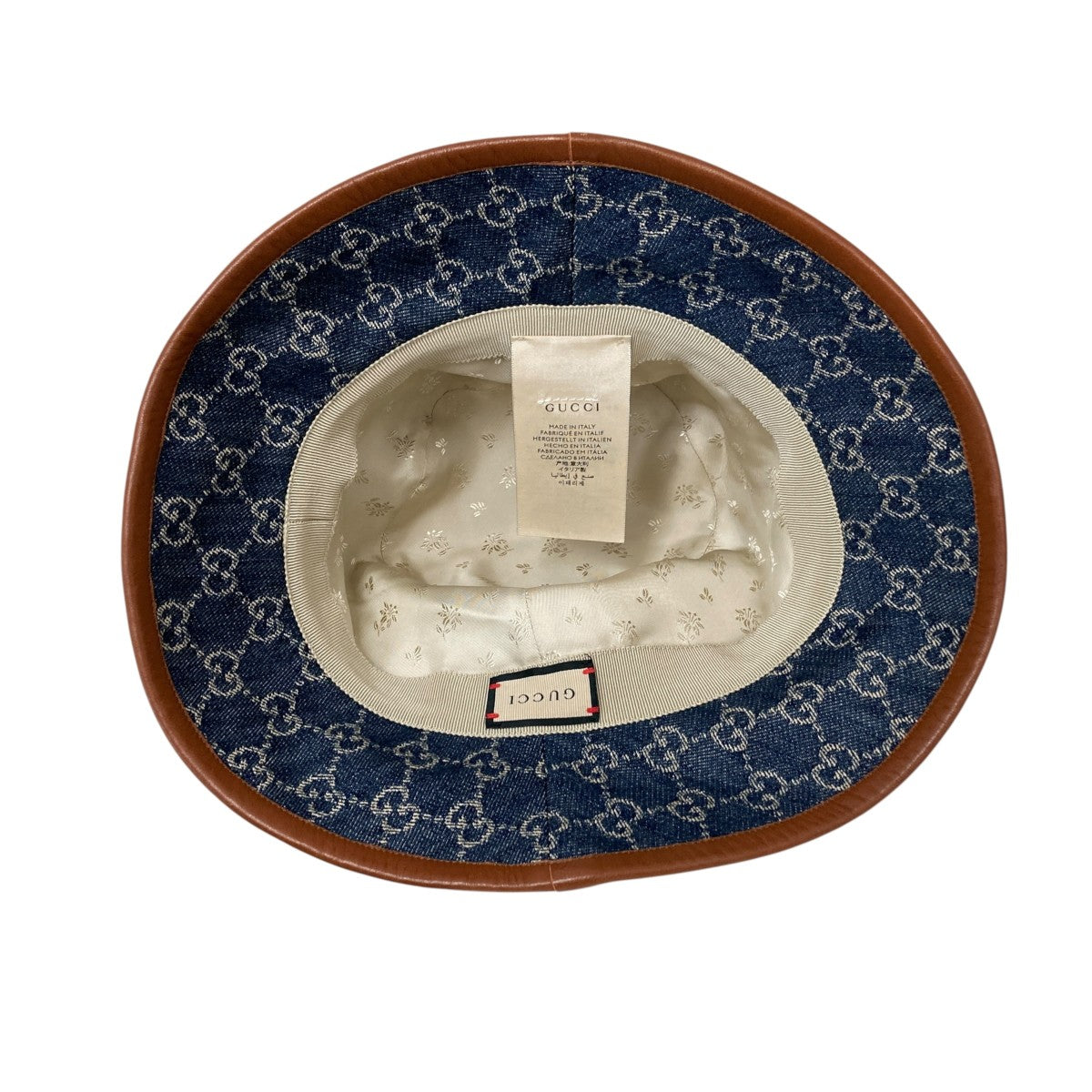 GUCCI GGジャカード デニムハット576371 4HAC3 古着・中古-3枚目のアイテム画像