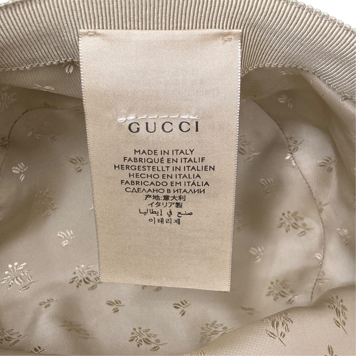 GUCCI GGジャカード デニムハット576371 4HAC3 古着・中古-4枚目のアイテム画像