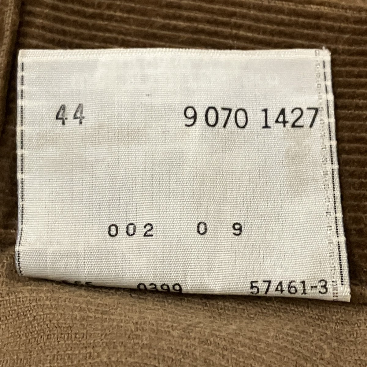90sUSA製コーデュロイジャケット9070 1427