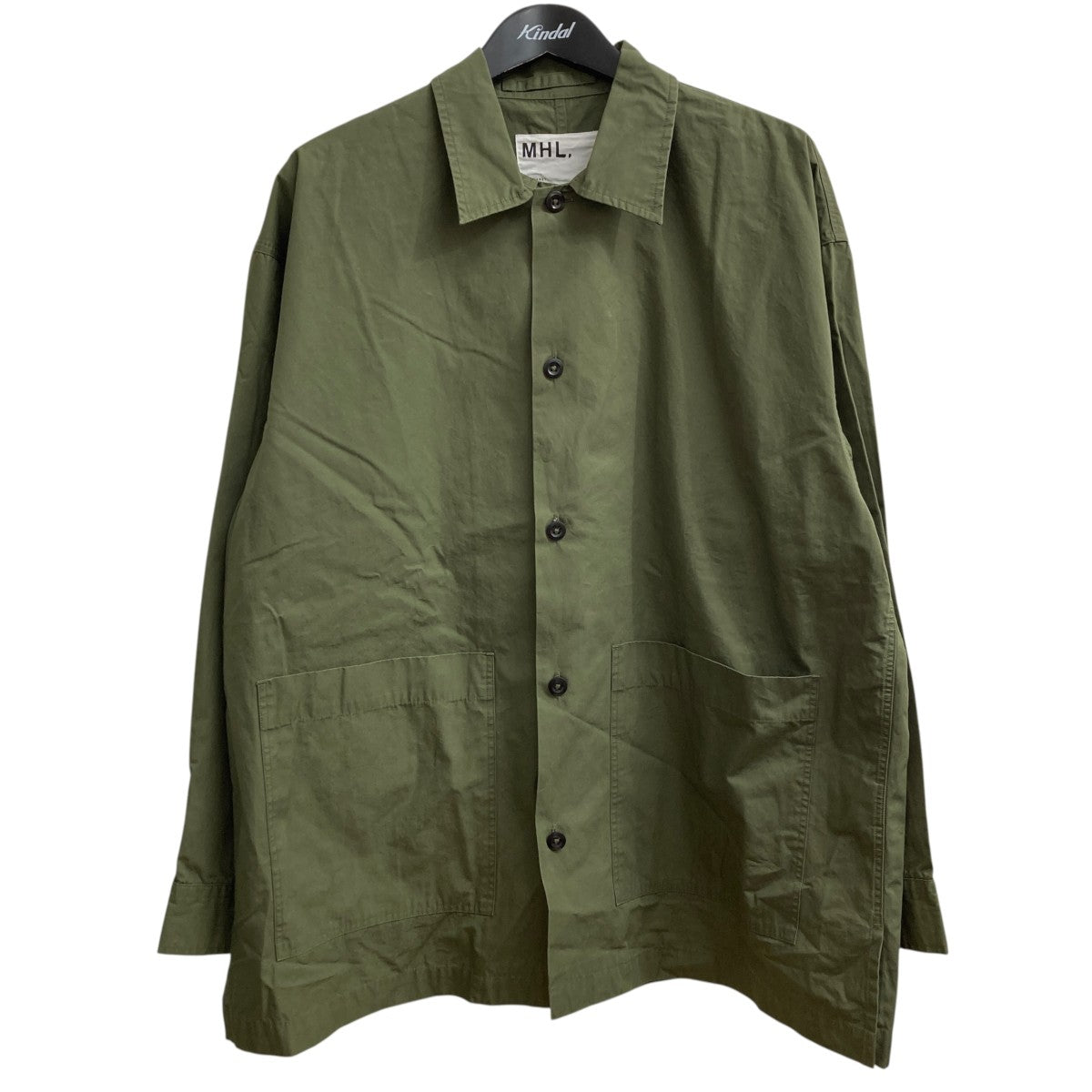 22SSDRY COTTON POPLINシャツジャケット596-2225500