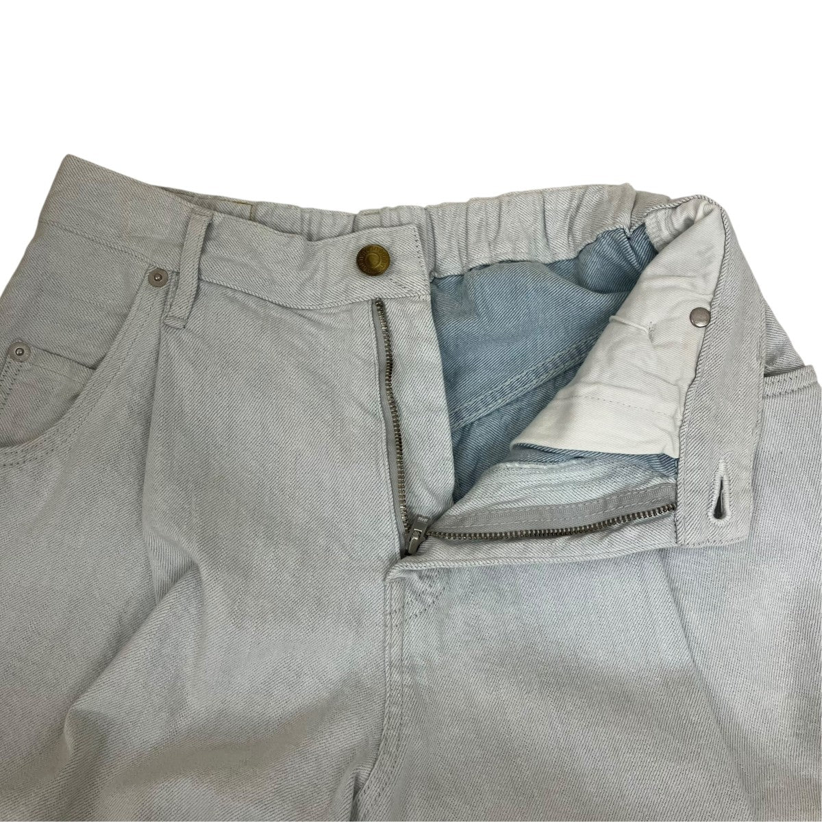Albinism wide denim slacksデニムパンツN1582