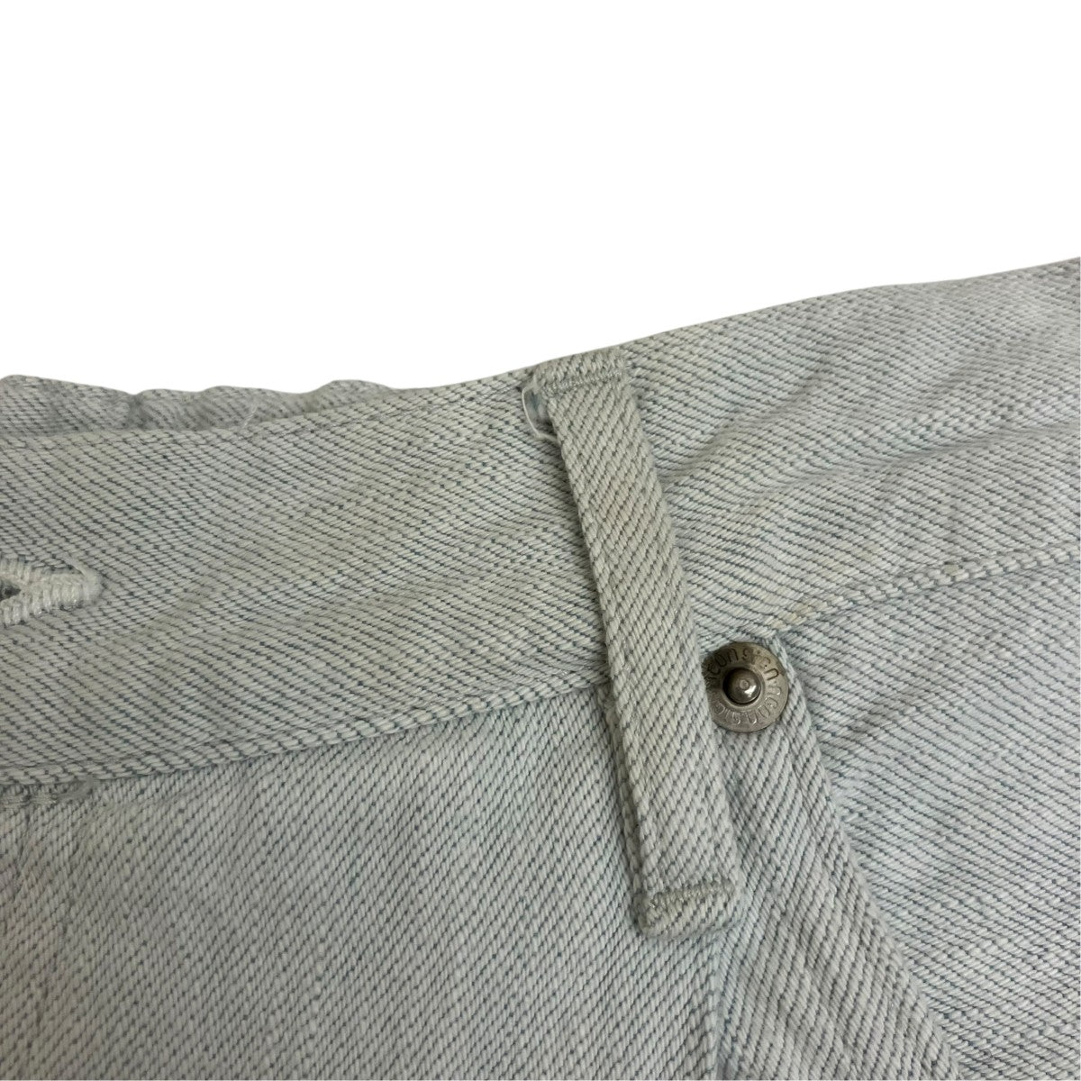 Albinism wide denim slacksデニムパンツN1582
