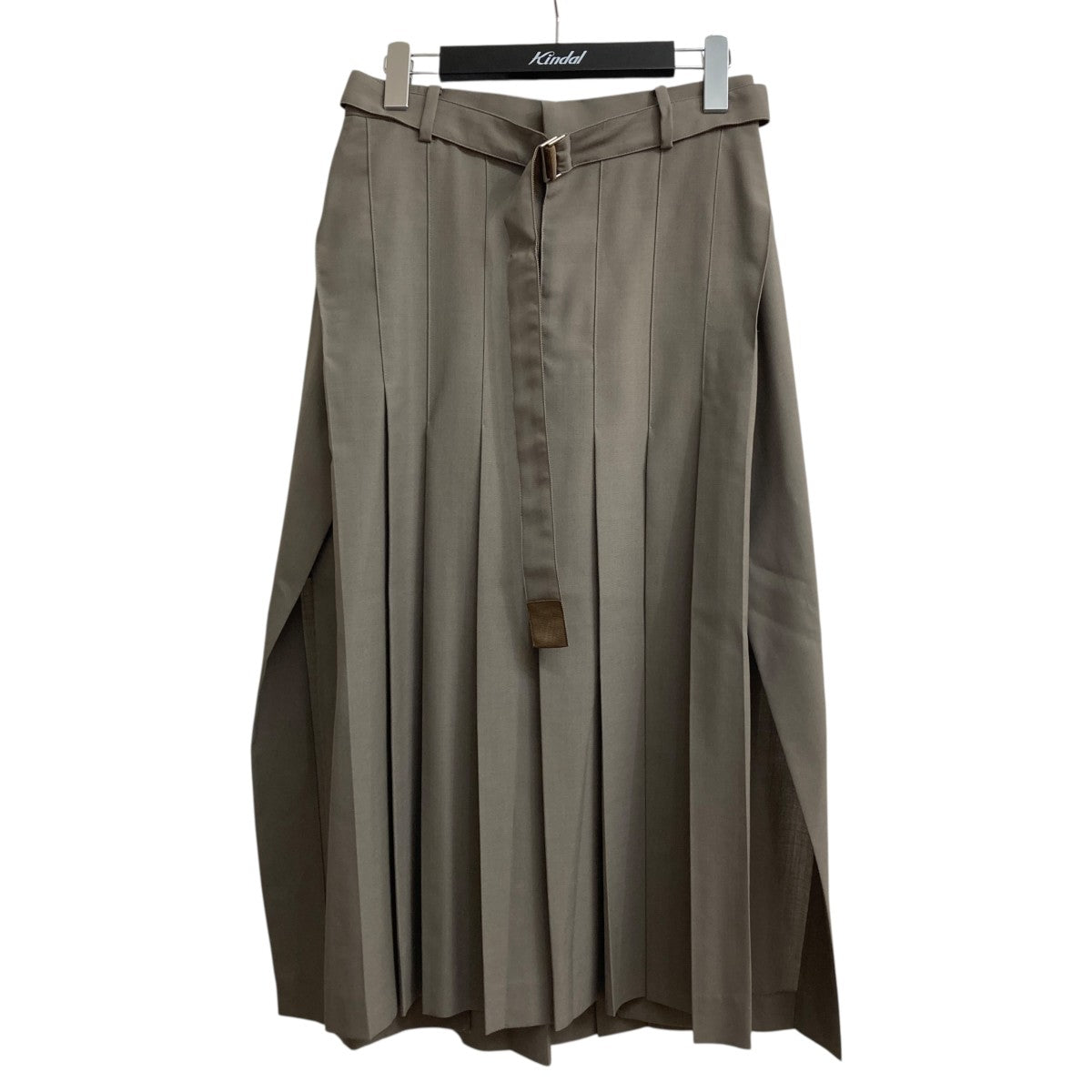 Suiting Skirtプリーツスカート25-07640